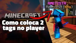 Colocando 2 Tags na Cabe&ccedil;a do Jogador para Clans e VIPs no Minecraft.