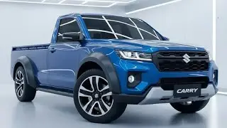 Первый взгляд на пикап Suzuki Carry 2026 года &ndash; вы не поверите цене!