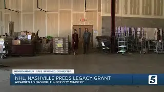 Nashville Predators, NHL team up to help Nashville Inner City Ministry build activity center