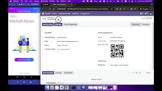 Odoo Event QR Code Scan Mobile App | Odoo Event QR Code Generator
