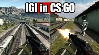 Project IGI Mission 1 Trainyard in CS:GO - Expert Difficulty Walkthrough