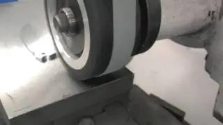 Surface grinding the blade