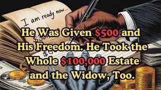 The 1847 Perfect Crime: How an Enslaved Man Inherited His Master's $100K Fortune & Died Haunted