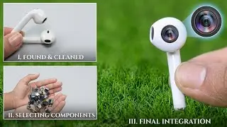Spy gadgets you can make at home easy - how to make recording camera at home -Hidden AirPods Camera