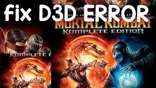 Mortal Kombat PC: D3D Errors FIXED!