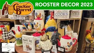 CRACKER BARREL Rooster Decor 2023