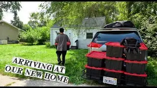 Arriving at Our New Home