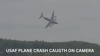 Caught on Camera: C-17 Military Plane Crash Explained