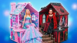 РУСАЛКА vs ВАМПИР! 🧜‍♀️🧛‍♂️ Чье обновление дома лучше? ✨