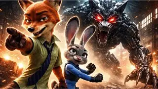 Steel Wolf Attacks the Abandoned Factory &ndash; Fox & Rabbit&rsquo;s Most Brutal Battle | Animated Action Movie