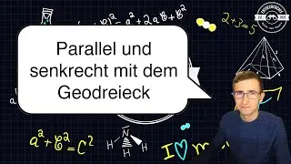 Geometrie: Parallel und senkrecht mit dem Geodreieck (Mathematik Klasse 5)