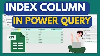 How To Create Index Column In Power Query | power query query editor | excel power query tutorial