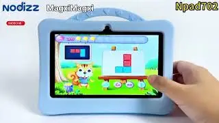 Nodizz Npad702 Tablet PC 7inch wifi kids tab.128+4gb.kids educational learing tablets