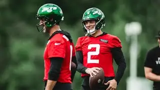 Zach Wilson Jets Practice Clips (8/29/23)