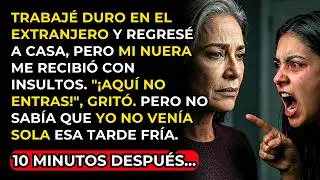 Mi nuera gritó: 