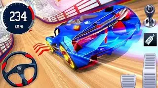 Impossible GT Car Stunts Racing 3D - Superhero Car Mega Ramp Driving Tracks - Android GamePlay