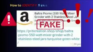 Identify Fake Shopping Websites