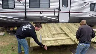 Camper Deck For Maximum Hangs - Heartland Pioneer RG26 - 12'x6'