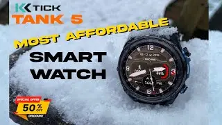 KKTICK TANK T5 Smartwatch Review 🔥 Rugged Design, AMOLED & 50% OFF!