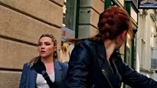 Black Widow | The Task Master Chase Scene