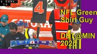NFL Green Shirt Guy '25