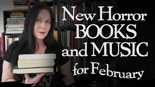 CATCHUP: New horror books and music - typicalbooks 83 - Horror Booktube ft. &aelig;norex