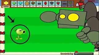 All Pea PvZ Paint Pack vs Dr. Zomboss  Epic Plants vs Zombies