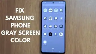 What to Do When Samsung Phone Display Color is Grayscale