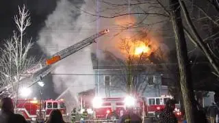 Fire in Stirling- New Jersey-