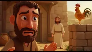 Peter Denies Jesus &ndash; A Lesson in Forgiveness   Made with Clipchamp