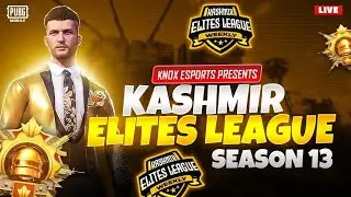 KNOX ESP PRESENT KASHMIR ELITES LEAGUE S13 DAY 1 | BGMI LIVE #challenge #bgmi