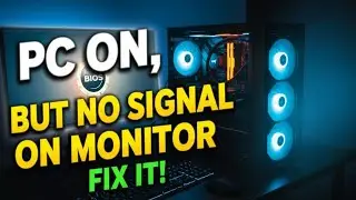 How to Fix PC On But No Display on Monitor