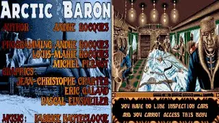 AMIGA ARCTIC BARON US Silmarils,ReadySoft Modified Andre, Louis Marie Rocques Michael P TRANSARCTICA