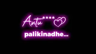 #statuslove|black screen status|Awara movie song|telugu status|lyrical video