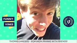 Reacting To ''Thomas Sanders Prank Vines: Disney And Pokemon Go Pranks