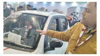 Cute electric car single charge 200KM Range