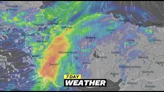 Greece & Turkey Weather | ECMWF Model January 14, 2025 | Rain And Storms