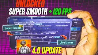 Finally !!🔥 Super Smooth Graphics + 120 FPS in Iqoo z9 5G BGMI 4.0 UPDATE