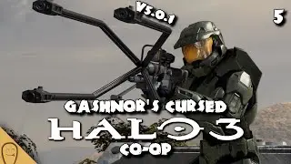 Guzzling The Flood Juices - Gashnor's Cursed Halo 3 Co-op Part 5 - Halo 3 Mods