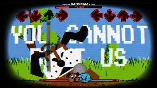 FNF Mario Madness V2 - Unbeatable (Level 2) - Duck Hunt Dog