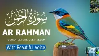 Surah AR Rahman 'Realxing  Lofi Quran for sleep '/heart soothing voice#suraharrahman #easyQuran 