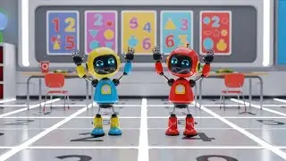 Robot Numbers Song for Kids | Counting Song for Kids, Popular Nursery Rhyme, Baby Songs & Kids Music