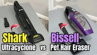 Что лучше: пылесос Shark Ultracyclone или беспроводной пылесос Bissell Pet Hair Eraser?