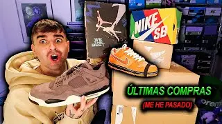 ¡ME GASTO 1000€ en ZAPATILLAS NUEVAS! (Jordan, Nike, Dunk)