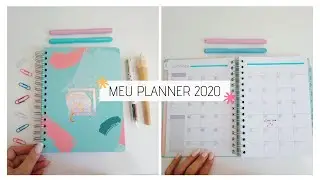 MEU PLANNER 2020 + DECORANDO | Carol Azeredo