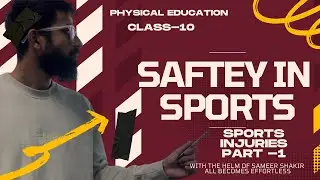 Safety in Sports // First Aid // class 10 // chapter -6 