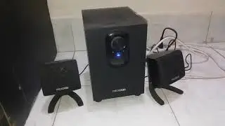 Microlab M-108BT Bass Test