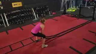 Battle Ropes  Squat Thrust  Jump Slam