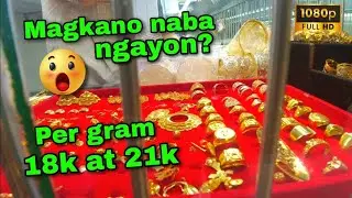 PRICE NG ALAHAS 18 KARAT at 21 KARAT PER GRAM | SAUDI GOLD | JAPAN GOLD | WHITE GOLD | JEWERLY