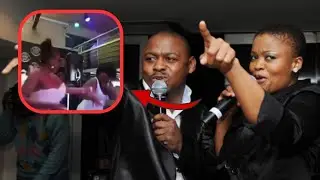Tshedi Mholo Confronts Bongani On Stage for Using Her Vocals During Malaika Performance